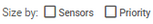 Checkboxes to Adjust the Square Size